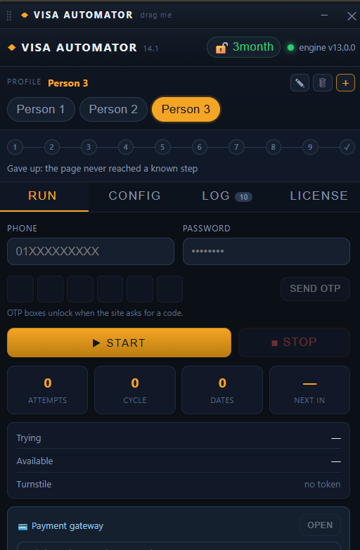 Advance Basic panel